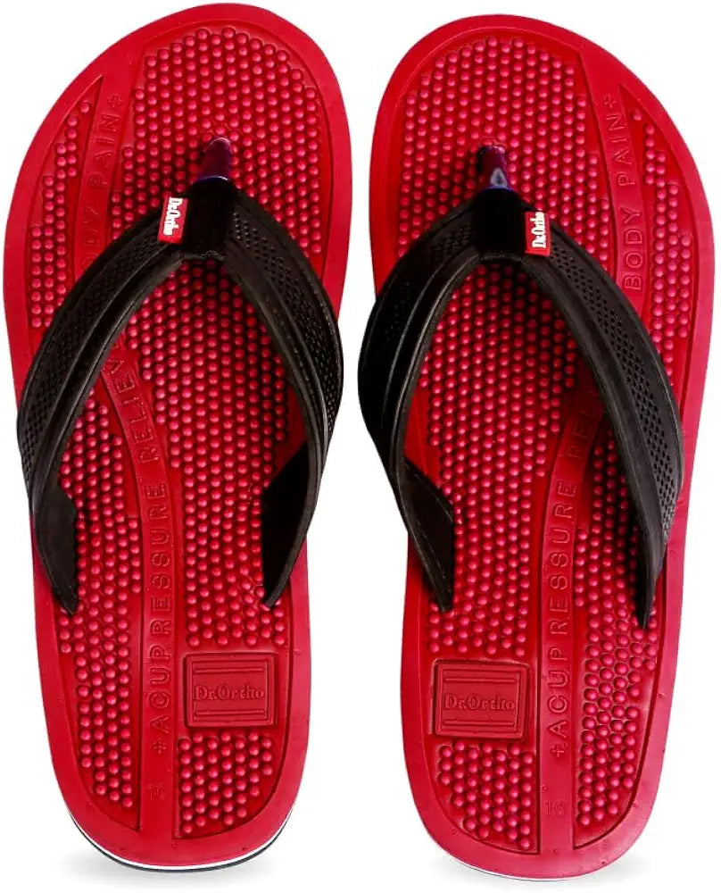 Dr. Ortho Orthopedic Acupressure Slippers for Men & Women | Pain Relief Flip Flops | Comfortable Anti-Slip Footwear