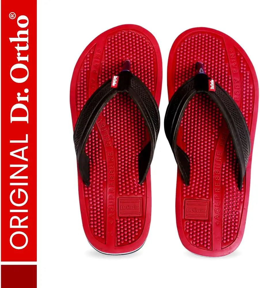 Dr. Ortho Orthopedic Acupressure Slippers for Men & Women | Pain Relief Flip Flops | Comfortable Anti-Slip Footwear