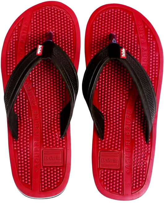 Dr. Ortho Orthopedic Acupressure Slippers for Men & Women | Pain Relief Flip Flops | Comfortable Anti-Slip Footwear